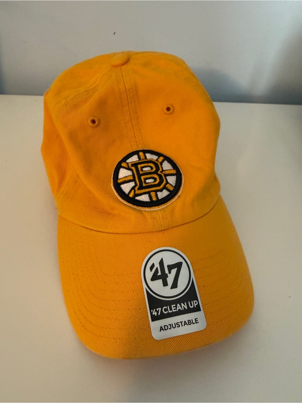 '47 Brand Yellow Adjustable Cap with Black Trim